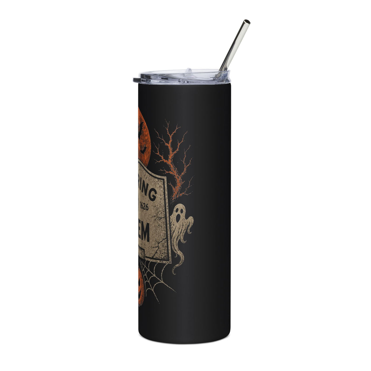 Halloween Entering Salem Stainless Steel Tumbler, 20oz
