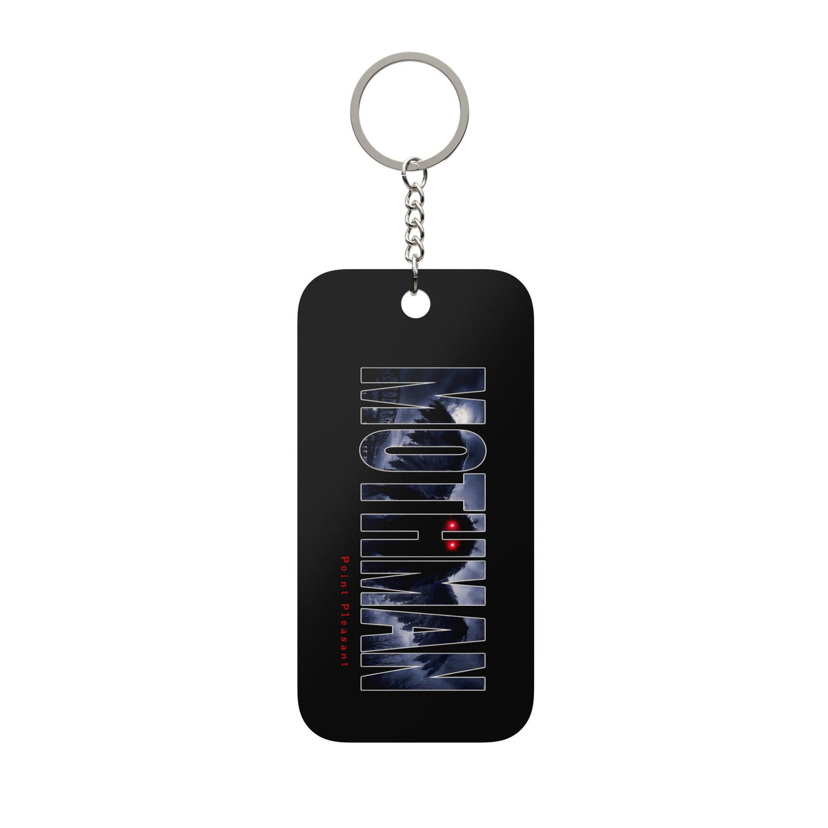 MOTHMAN LURKS Double-Sided Keychain Charm