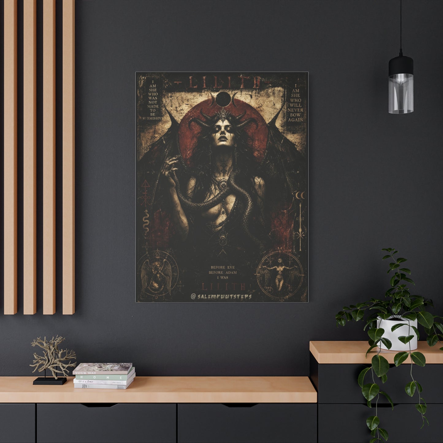 Lilith Matte Canvas, Stretched, 1.25"