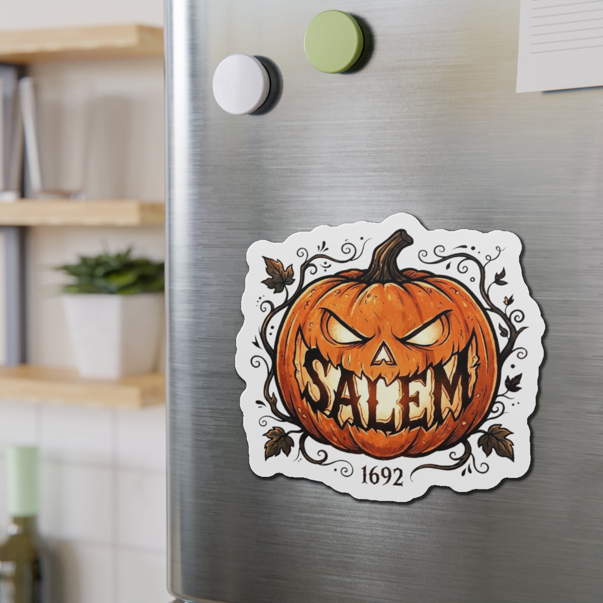 SALEM SMILE Die-Cut Magnets