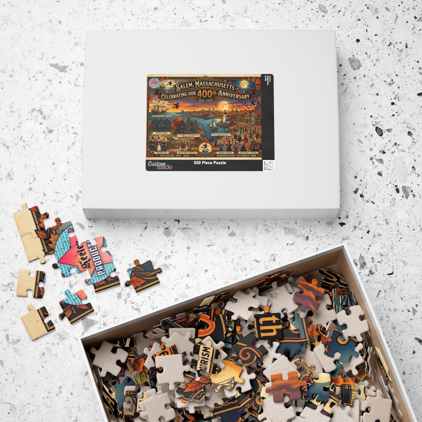 Salem's 400thj Puzzle (110, 252, 520, 1014-piece)