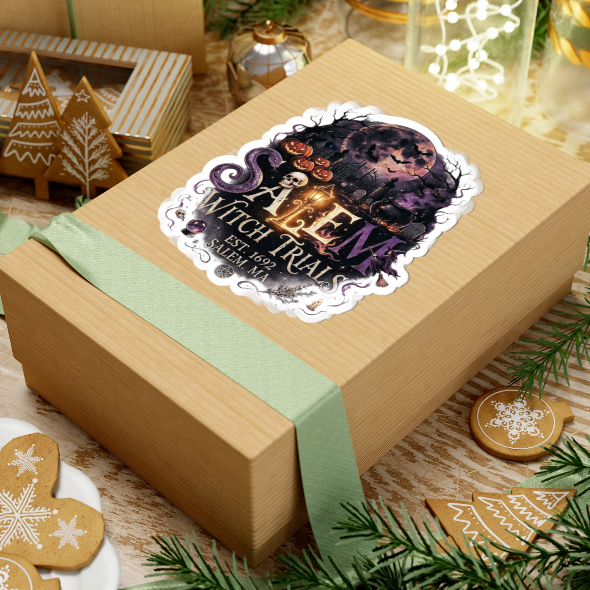 SALEM WITCH TRIALS Kiss-Cut Stickers