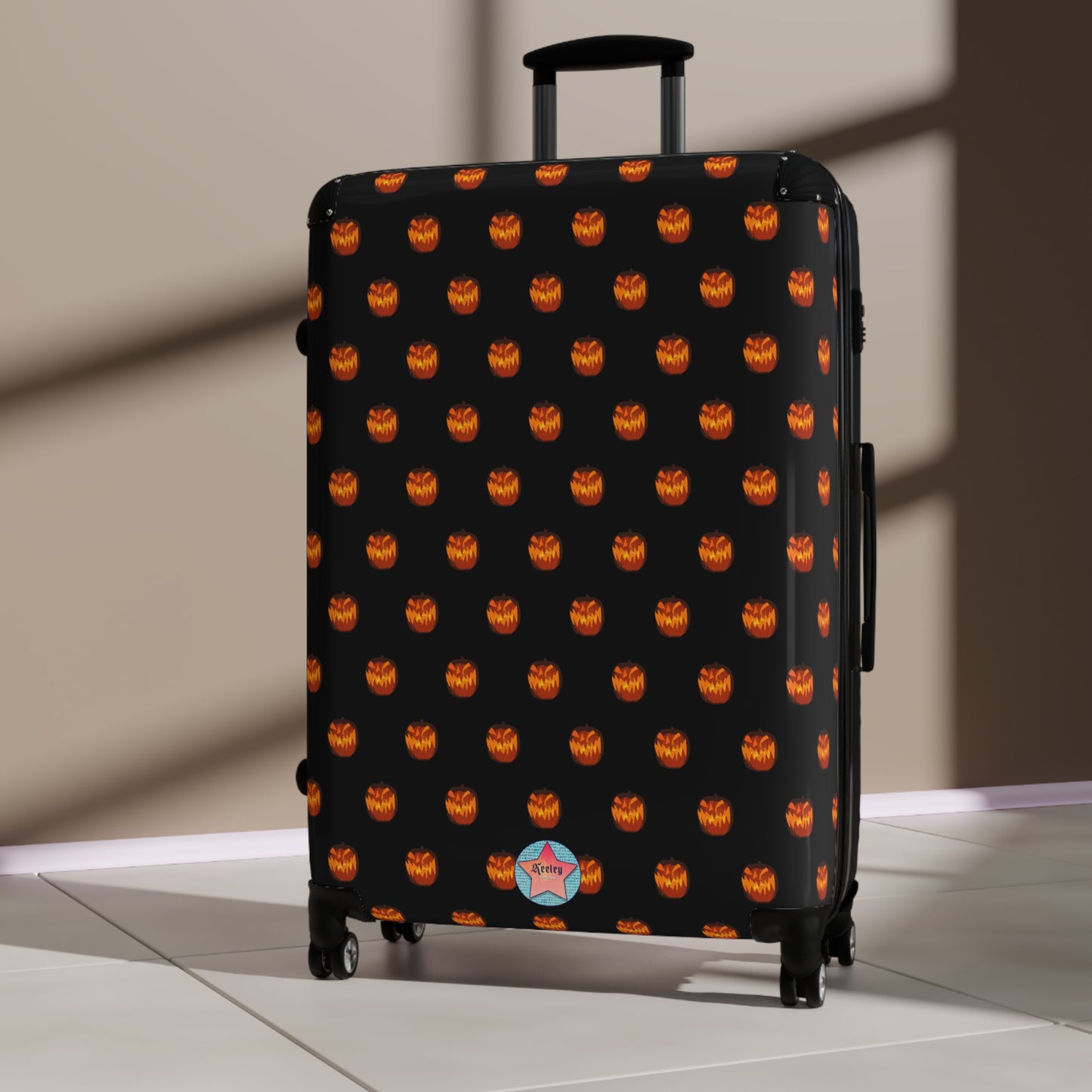 PUMPKIN MAN PRINT Suitcase