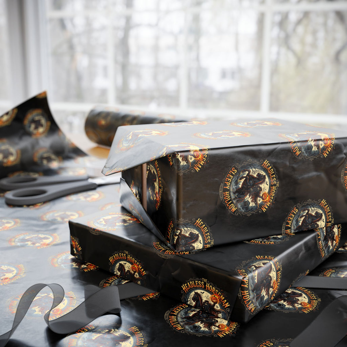 HEADLESS HORSEMAN Wrapping Papers