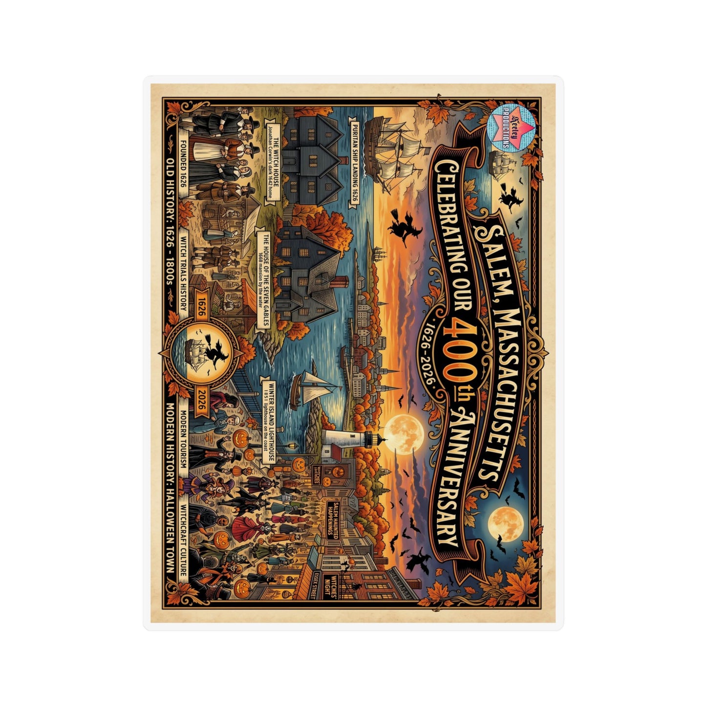 Salem 400 Custom Shape Magnets