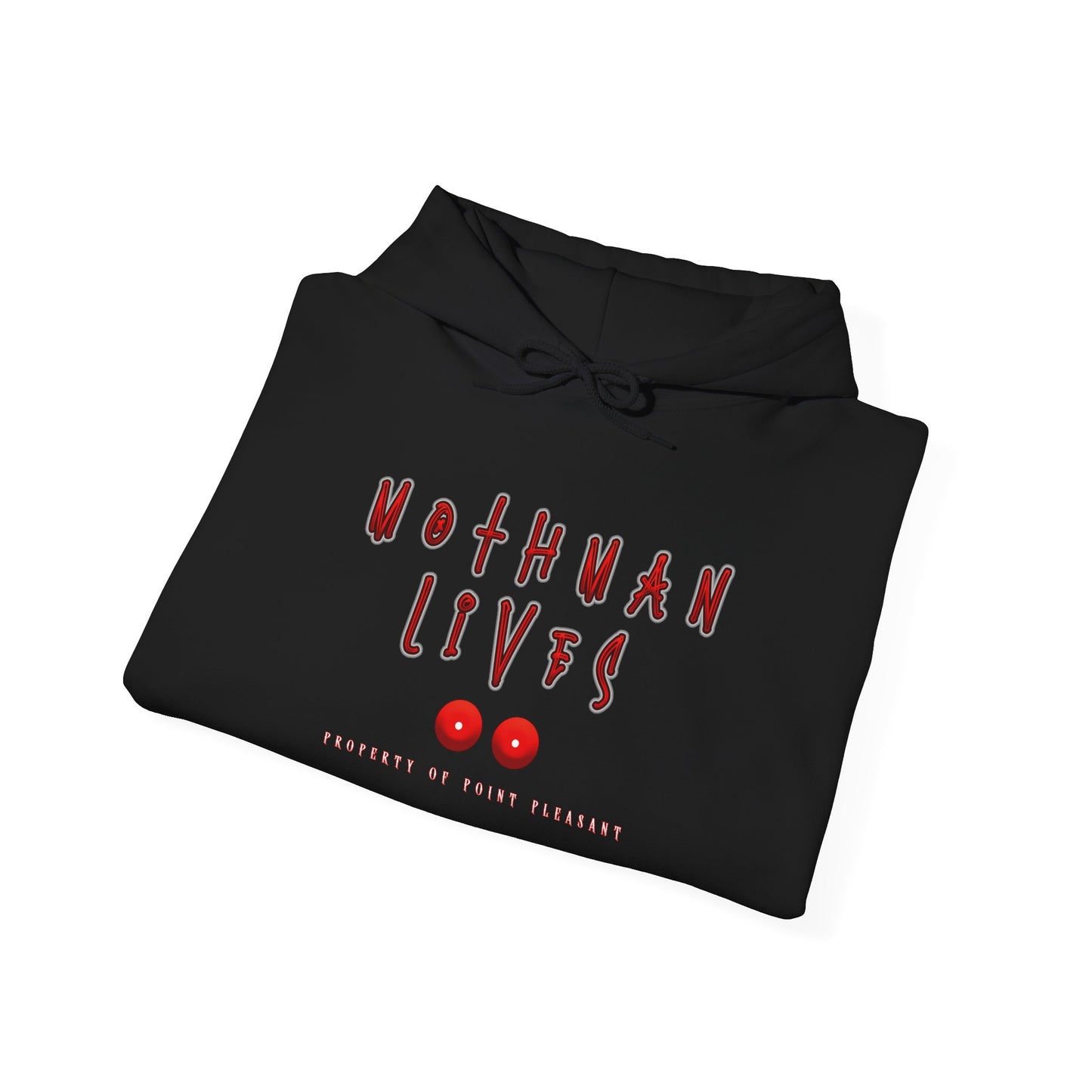 MOTHMAN LIVES Unisex Heavy Blend™ Hooded Sweatshirt