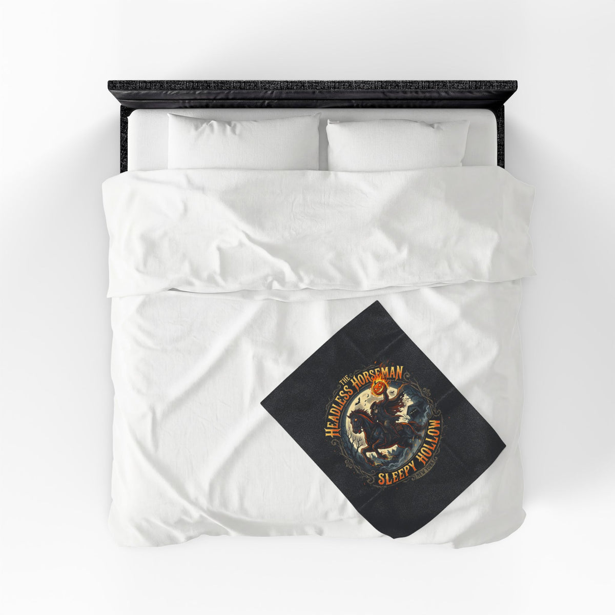 HEADLESS HORSEMAN Velveteen Plush Blanket