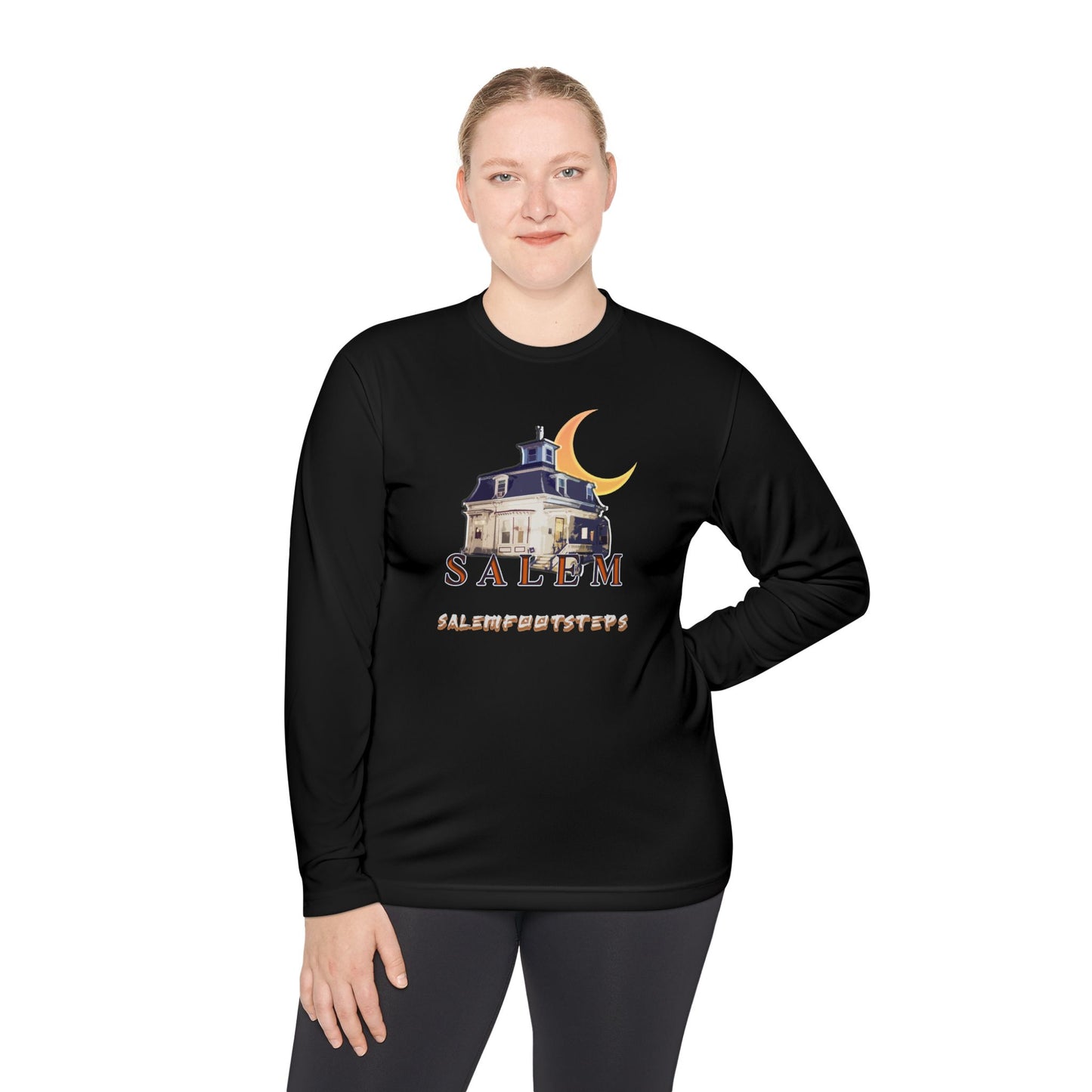 SALEM HOUSE Unisex Lightweight Long Sleeve Tee
