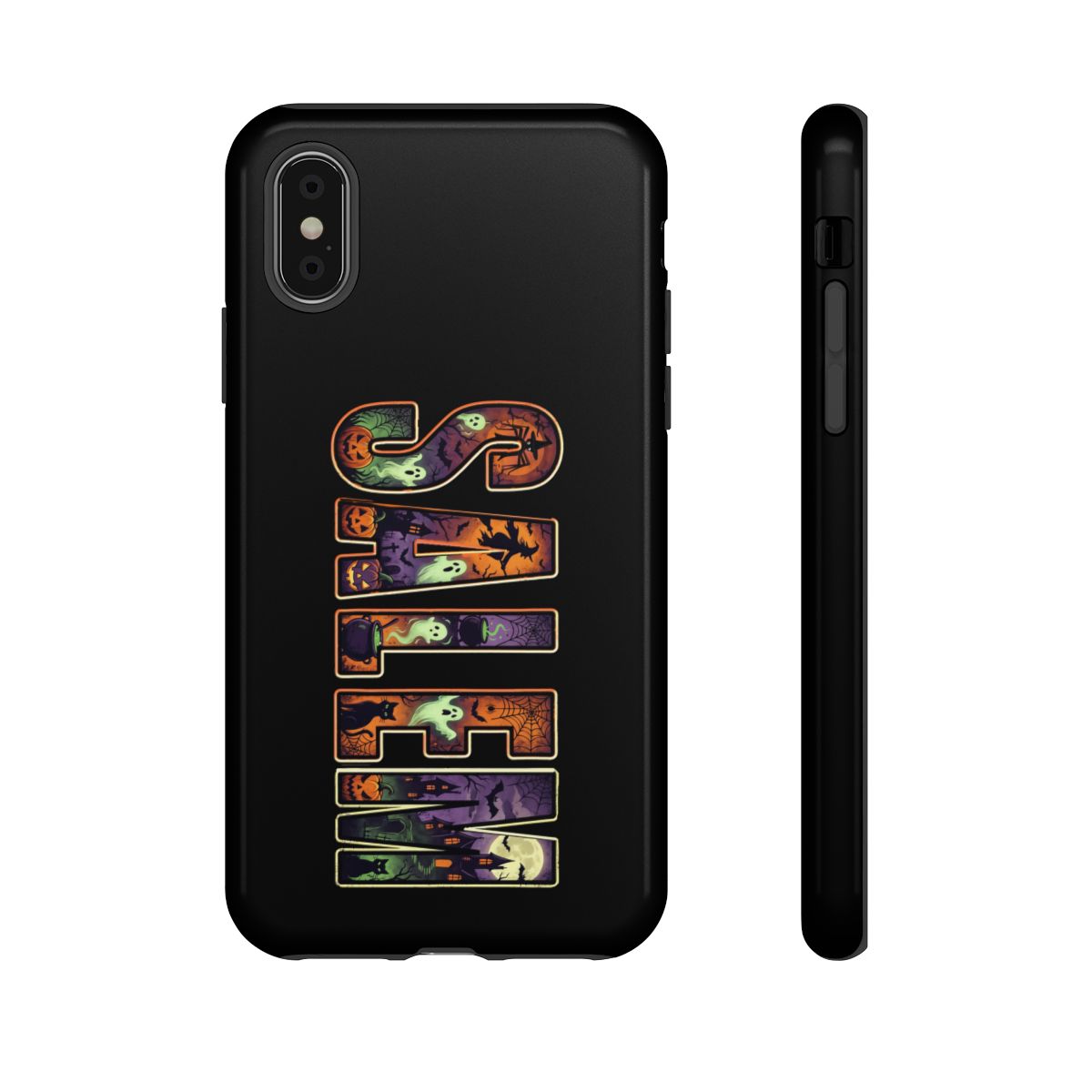 SALEM SPOOKY iPhone Tough Cases