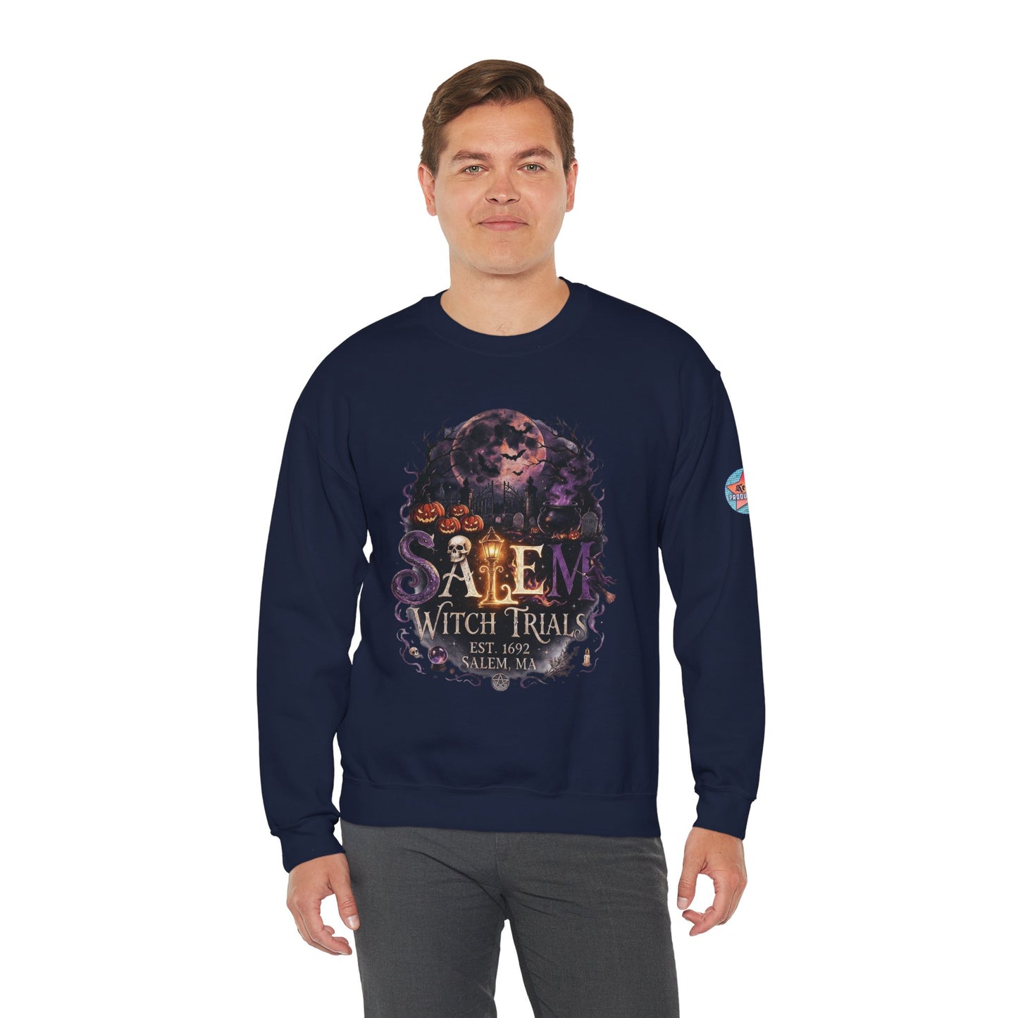SALEM WITCH TRIALS Unisex Heavy Blend™ Crewneck Sweatshirt