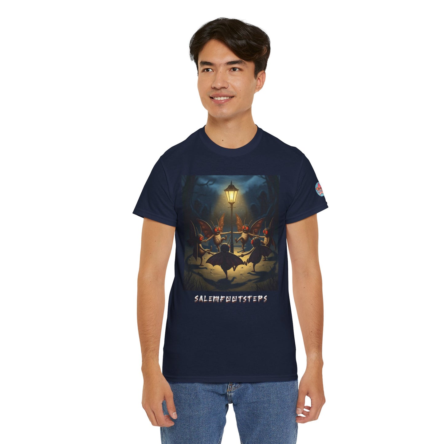 Mothman Lamp Celebration Tee (Mult Colors)