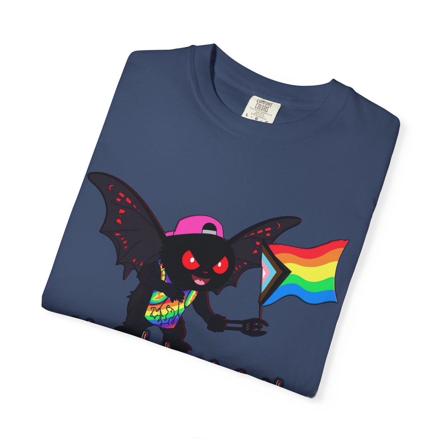 Limited Release Pride Mothman - Unisex Garment-Dyed T-shirt