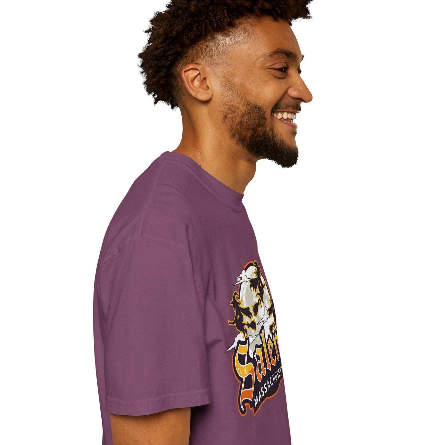 SALEM LOGO Unisex Garment-Dyed T-shirt