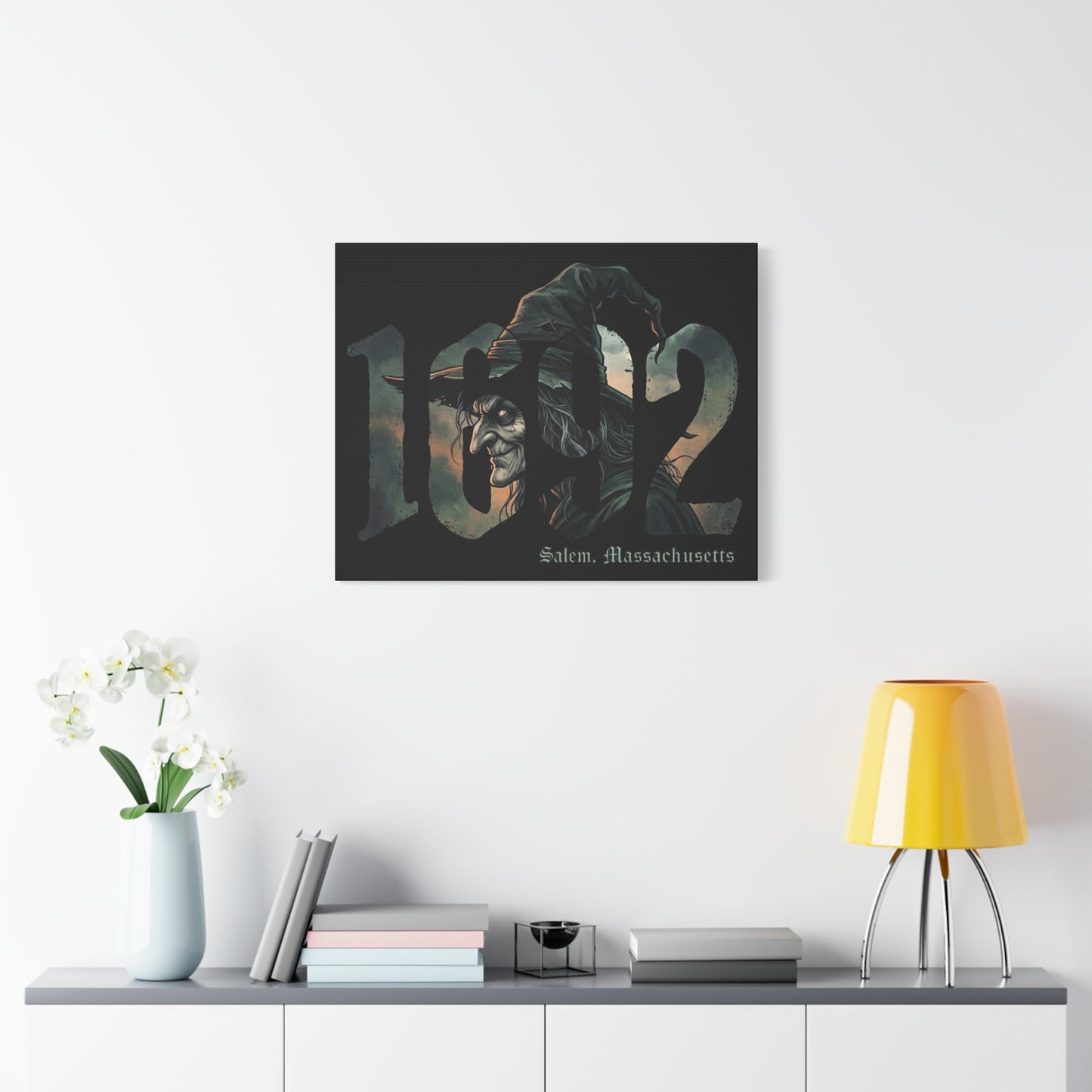 1692 Witch Matte Canvas, Stretched, 1.25"