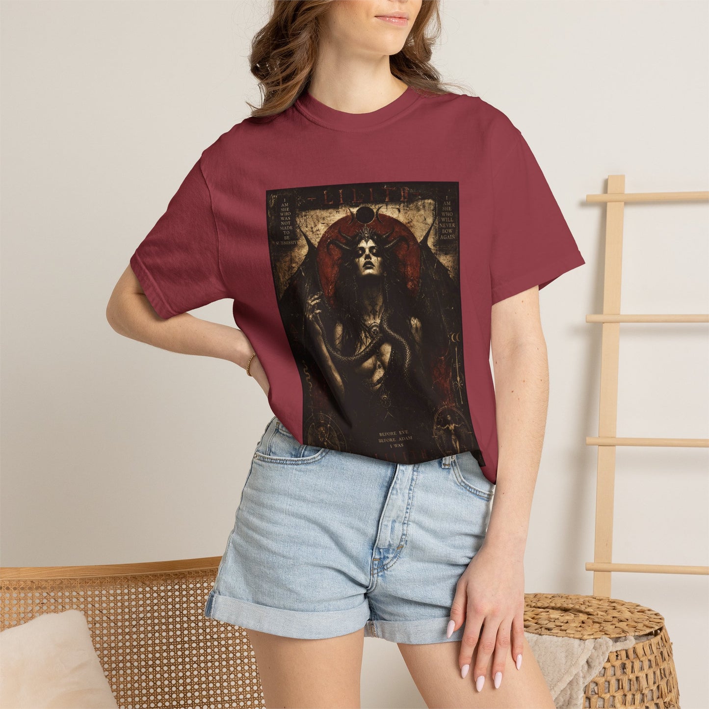 LILITH Unisex Garment-Dyed T-shirt