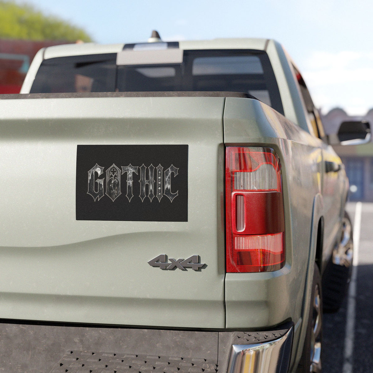 GOTHIC Car Magnets – gothic – detail view | SalemFootsteps