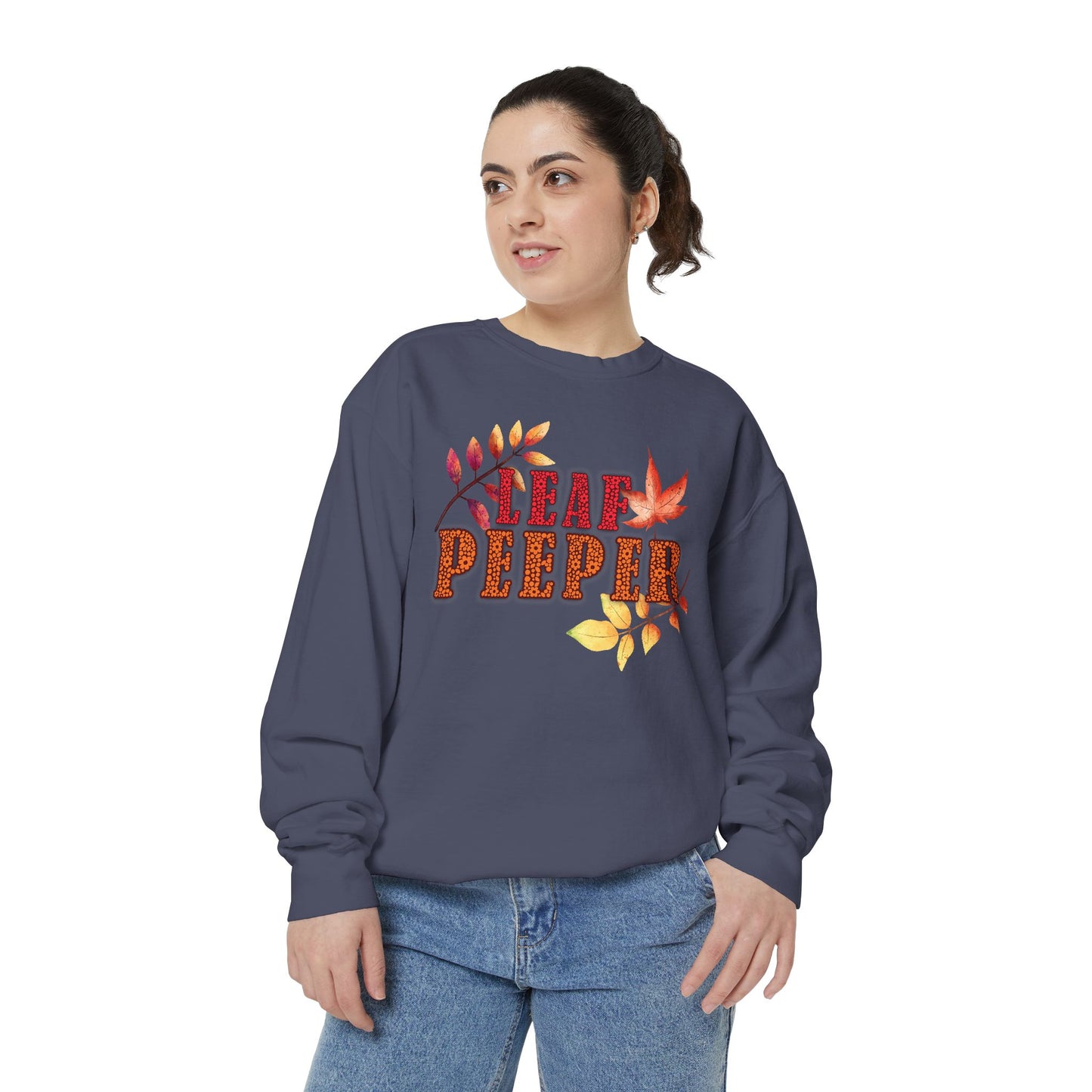 Leaf Peeper Crew Neck (Mult Colors)
