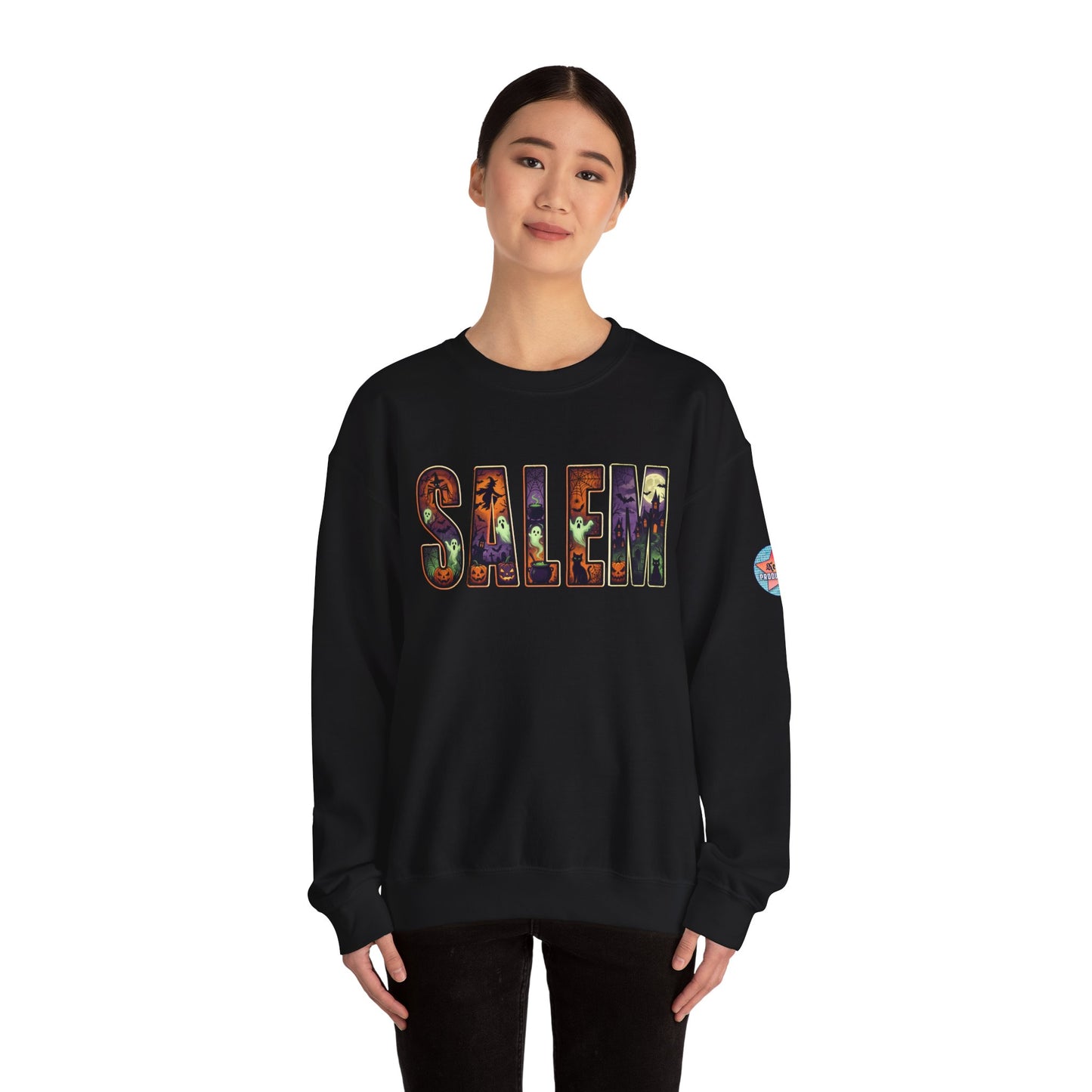 SALEM Spooky Unisex Heavy Blend™ Crewneck Sweatshirt