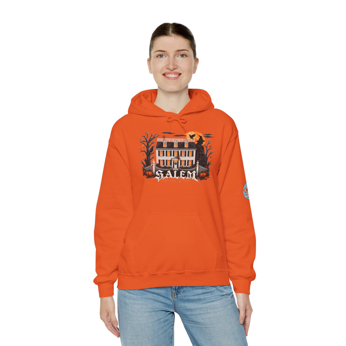 Salem 400 Ropes Mansion - Unisex Heavy Blend™ Hooded Sweatshirt