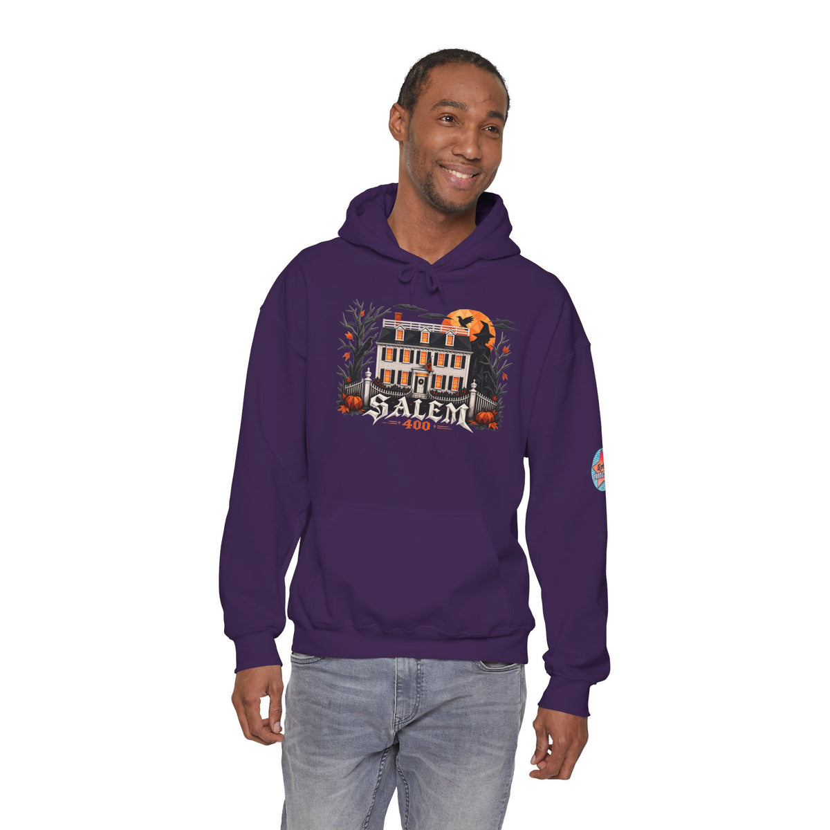 Salem 400 Ropes Mansion - Unisex Heavy Blend™ Hooded Sweatshirt