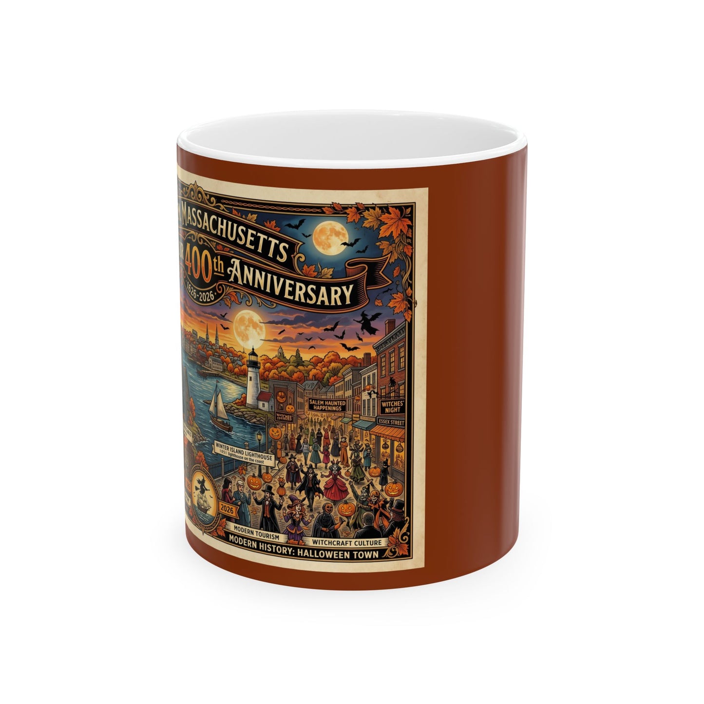 Salem 400 Ceramic Mug, (11oz, 15oz)