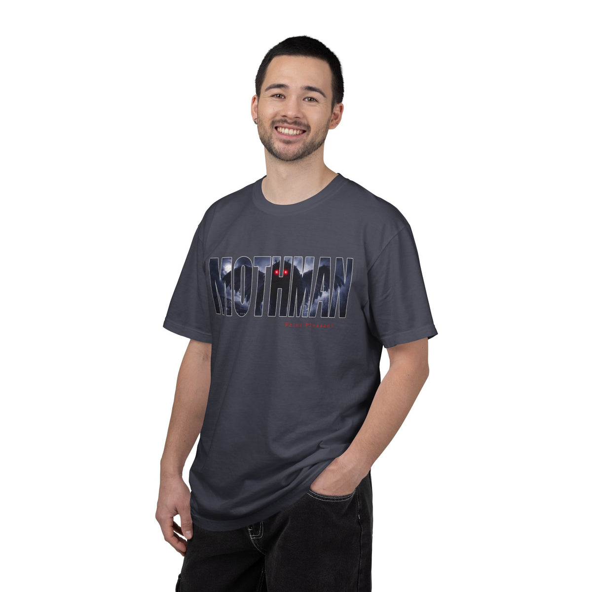 MOTHMAN LURKS Unisex Garment-Dyed T-shirt
