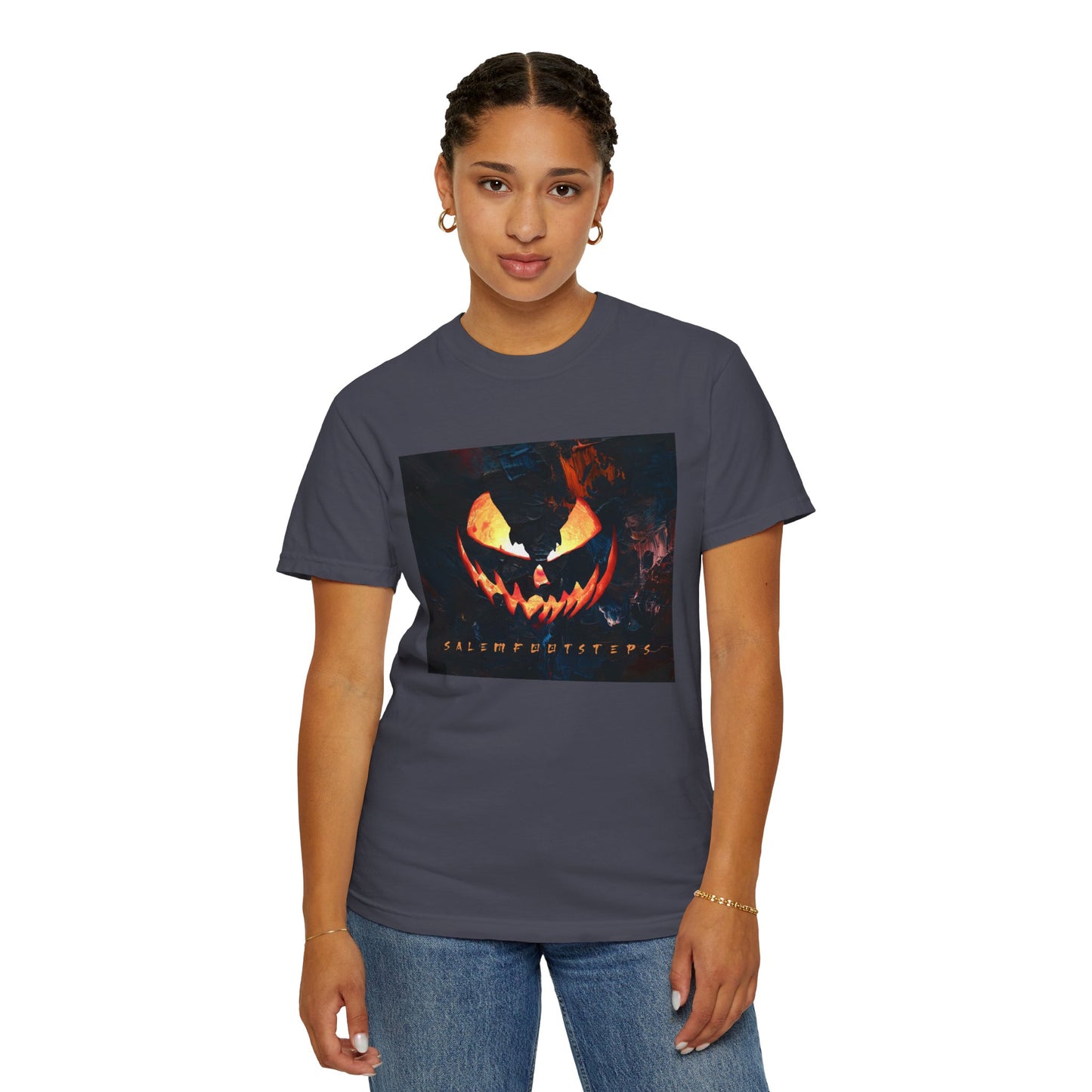 MIDNIGHT PUMPKIN Unisex Garment-Dyed T-shirt