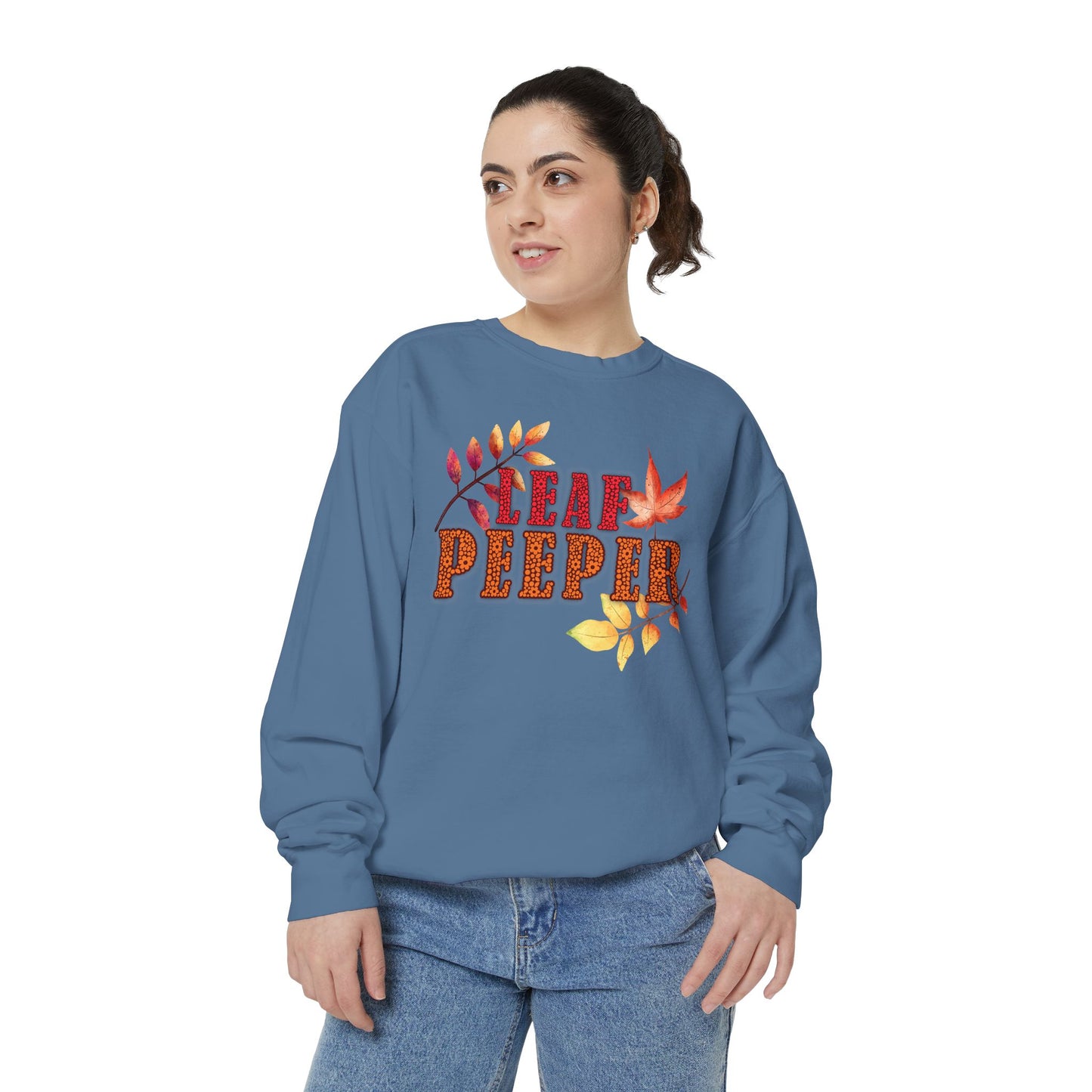Leaf Peeper Crew Neck (Mult Colors)