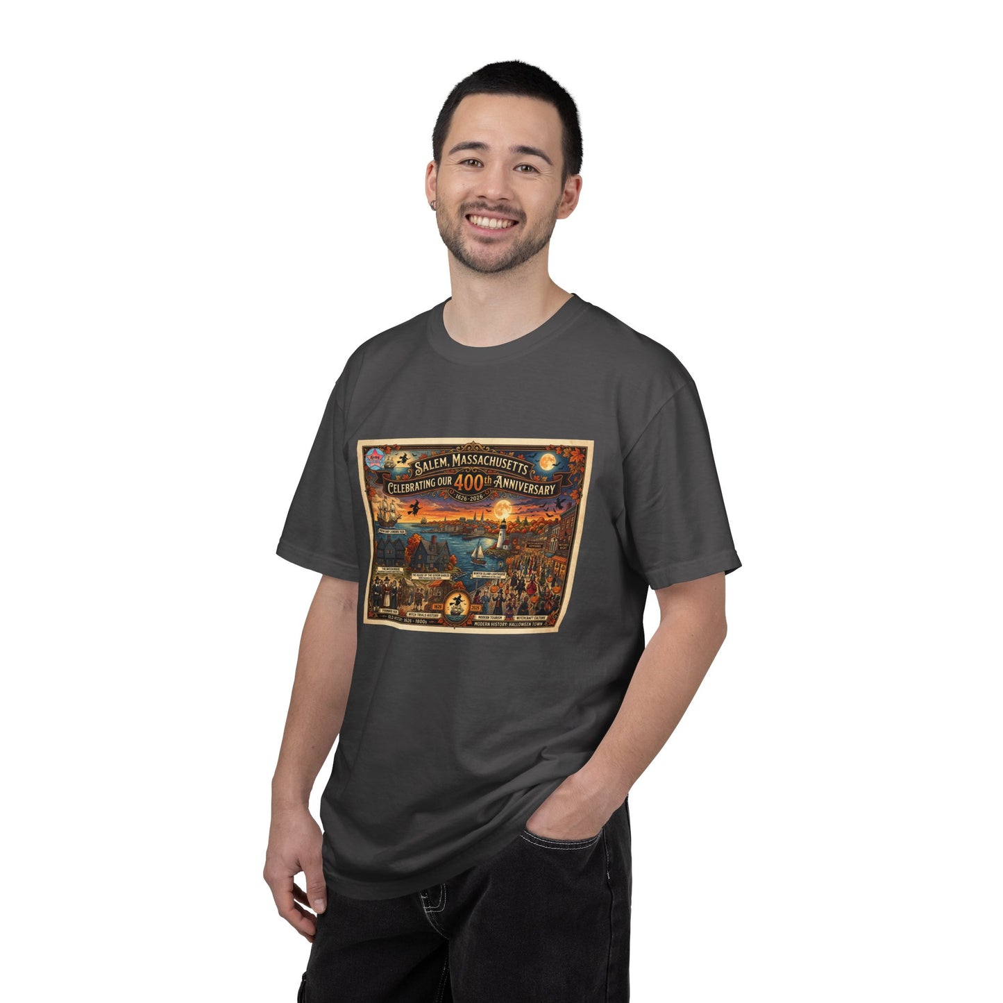 Salem 400 Unisex Garment-Dyed T-shirt