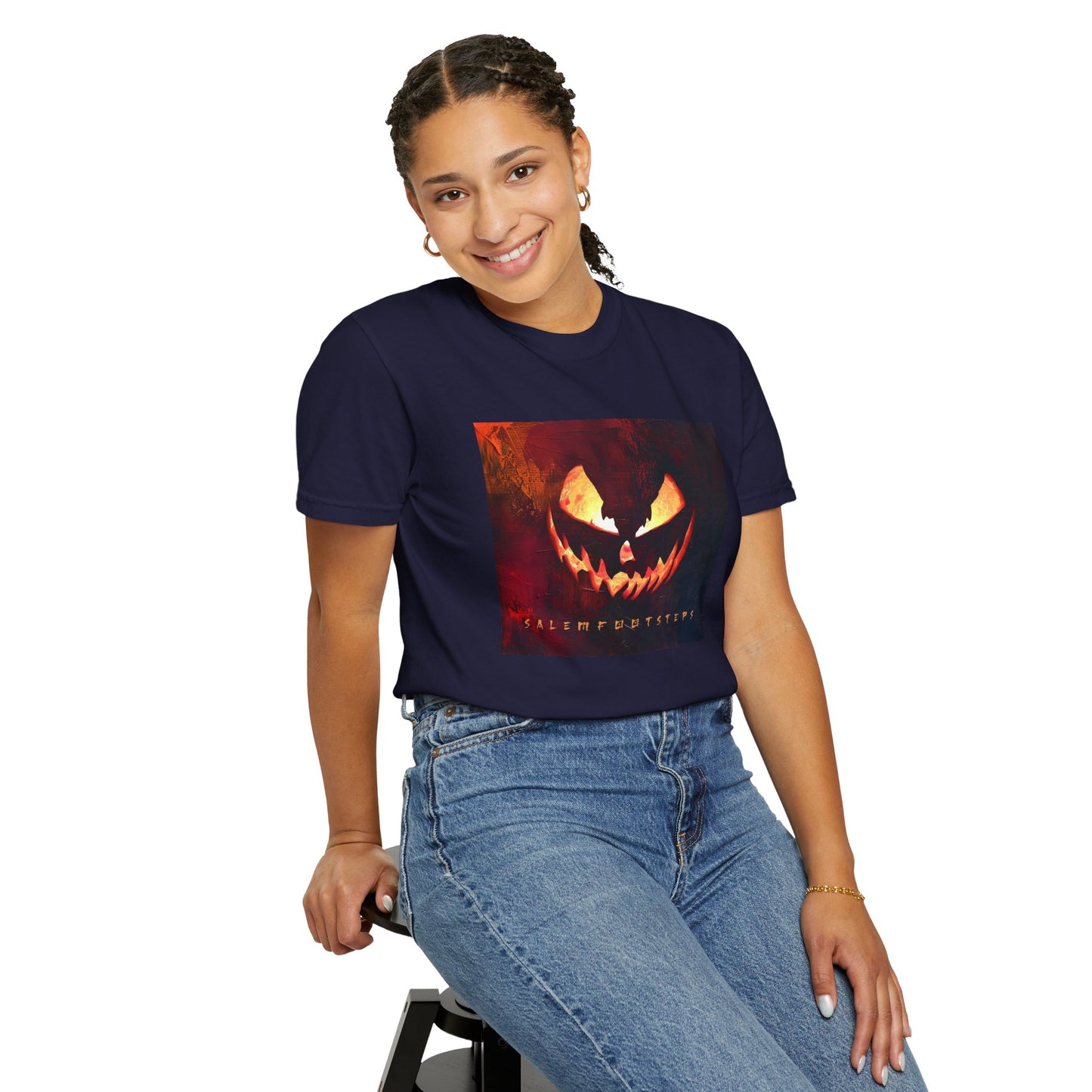 SUNSET PUMPKIN Unisex Garment-Dyed T-shirt