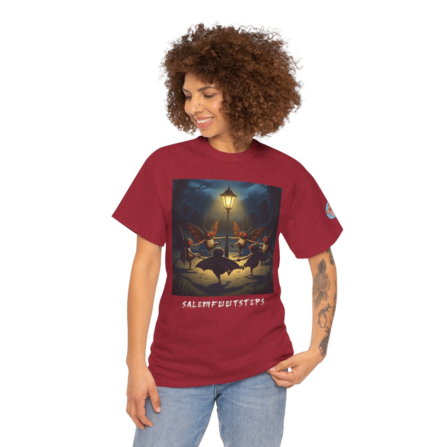 Mothman Lamp Celebration Tee (Mult Colors)