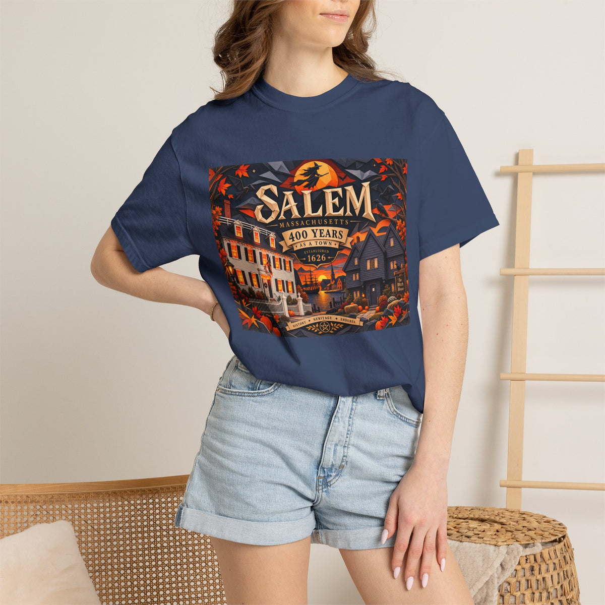 Salem 400 Forever - Unisex Garment-Dyed T-shirt