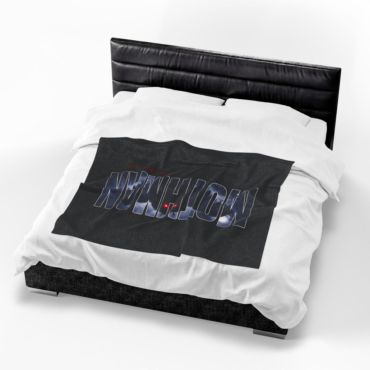 MOTHMAN LURKS Velveteen Plush Blanket
