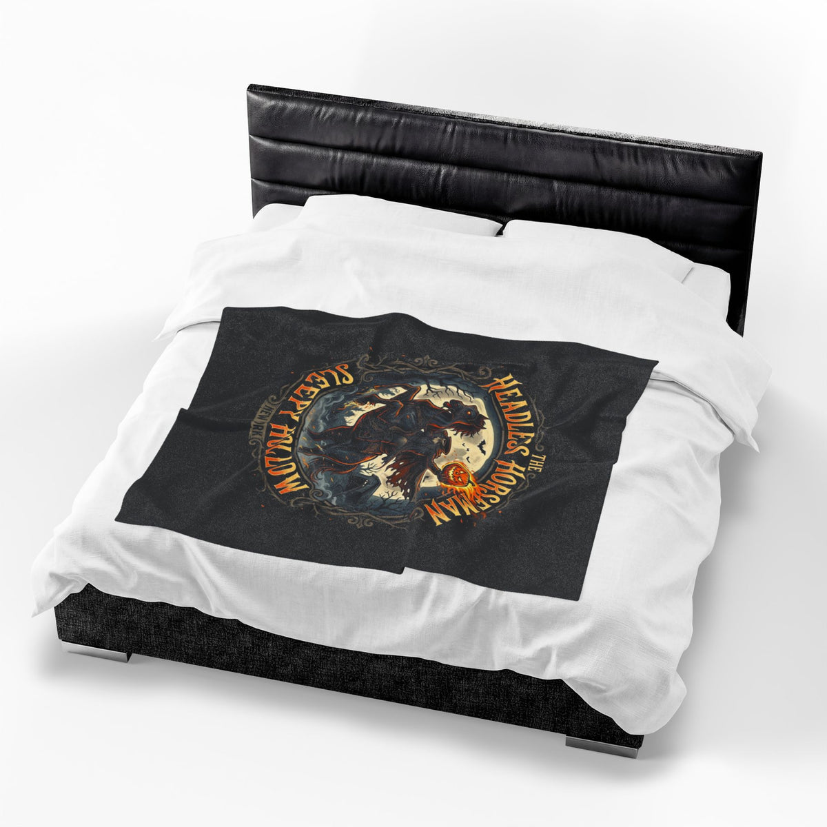 HEADLESS HORSEMAN Velveteen Plush Blanket