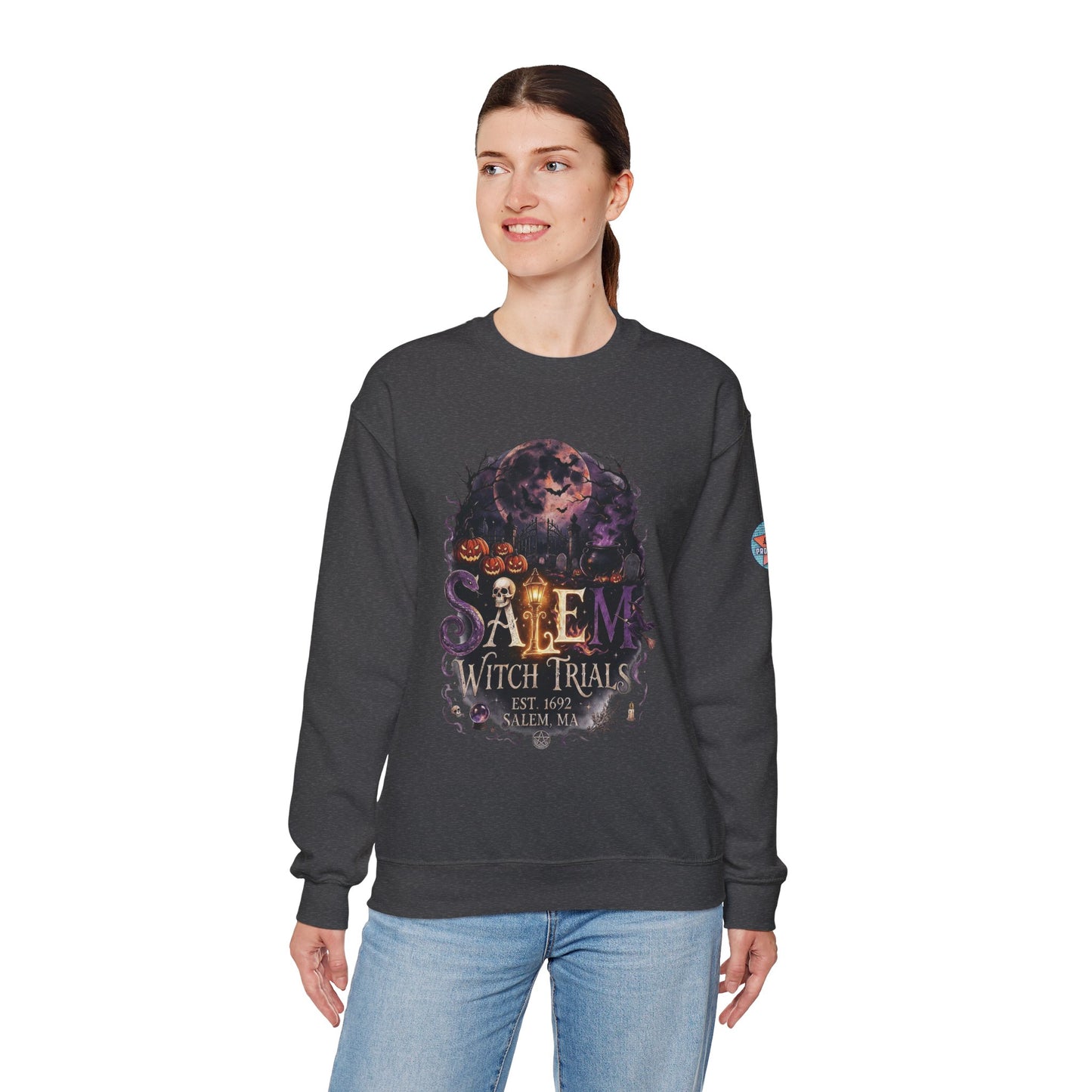 SALEM WITCH TRIALS Unisex Heavy Blend™ Crewneck Sweatshirt