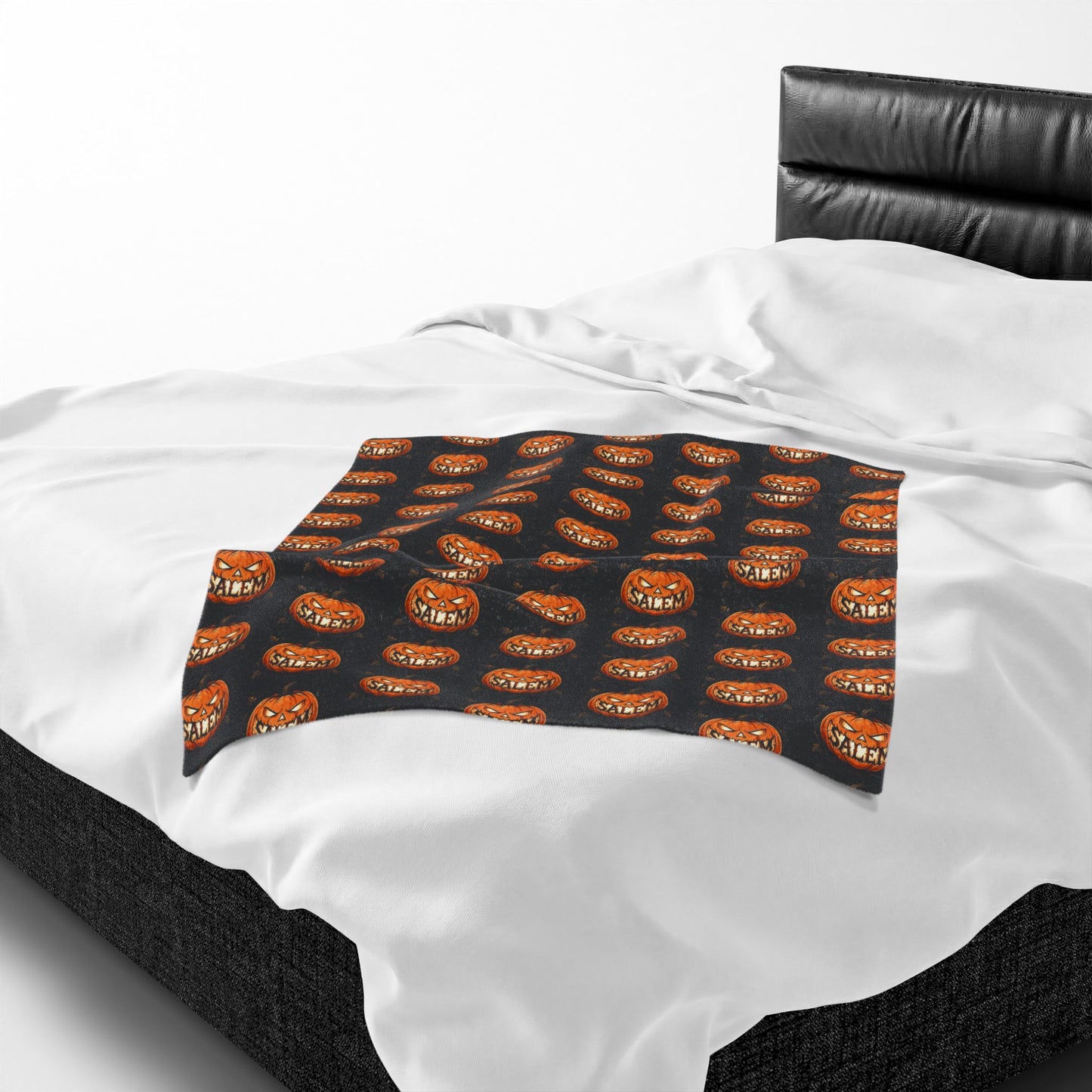SALEM SMILE Velveteen Plush Blanket