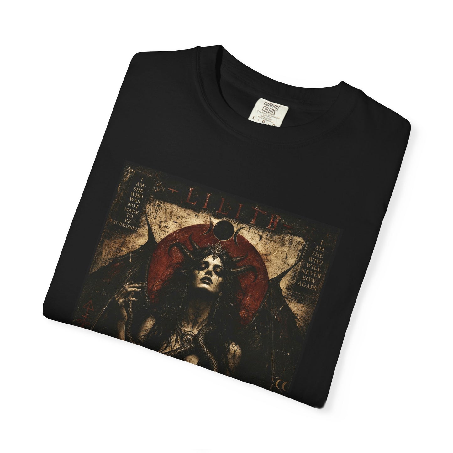 LILITH Unisex Garment-Dyed T-shirt