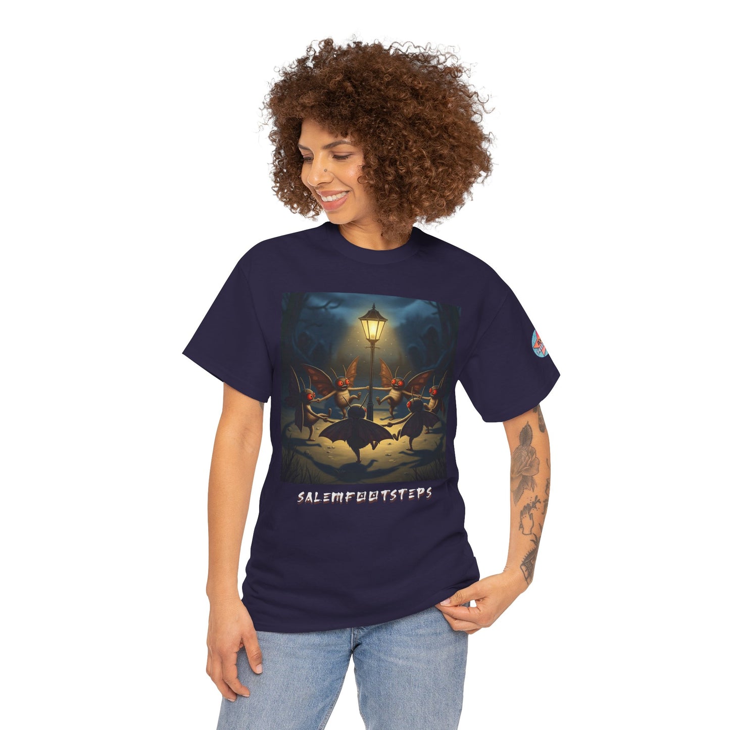 Mothman Lamp Celebration Tee (Mult Colors)