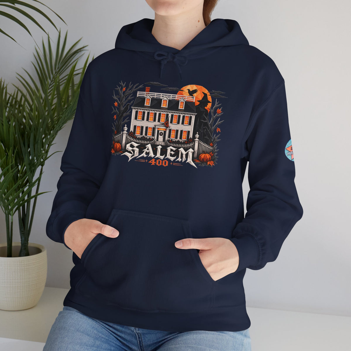 Salem 400 Ropes Mansion - Unisex Heavy Blend™ Hooded Sweatshirt