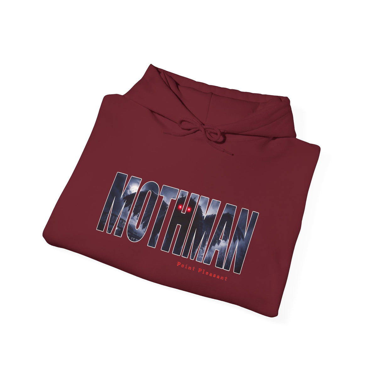 MOTHMAN LURKS Unisex Heavy Blend™ Hooded Sweatshirt