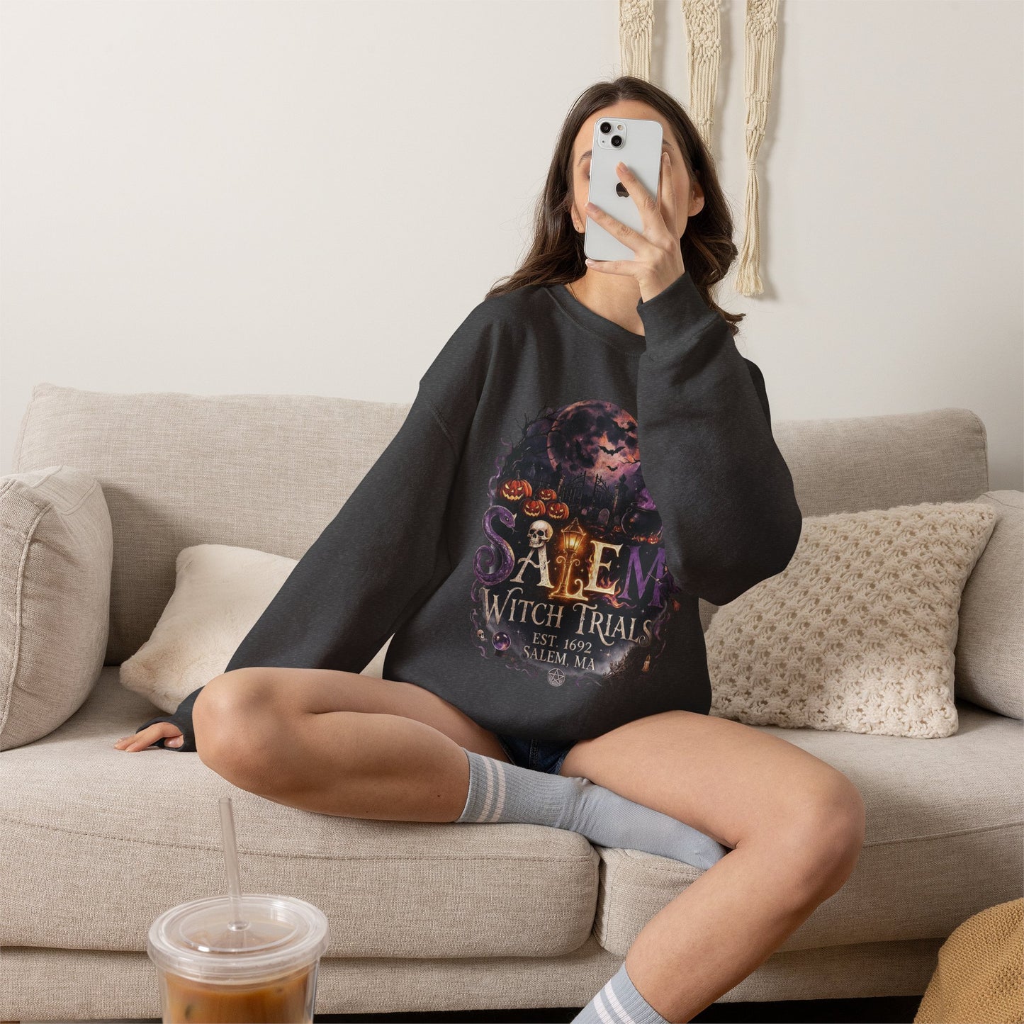 SALEM WITCH TRIALS Unisex Heavy Blend™ Crewneck Sweatshirt