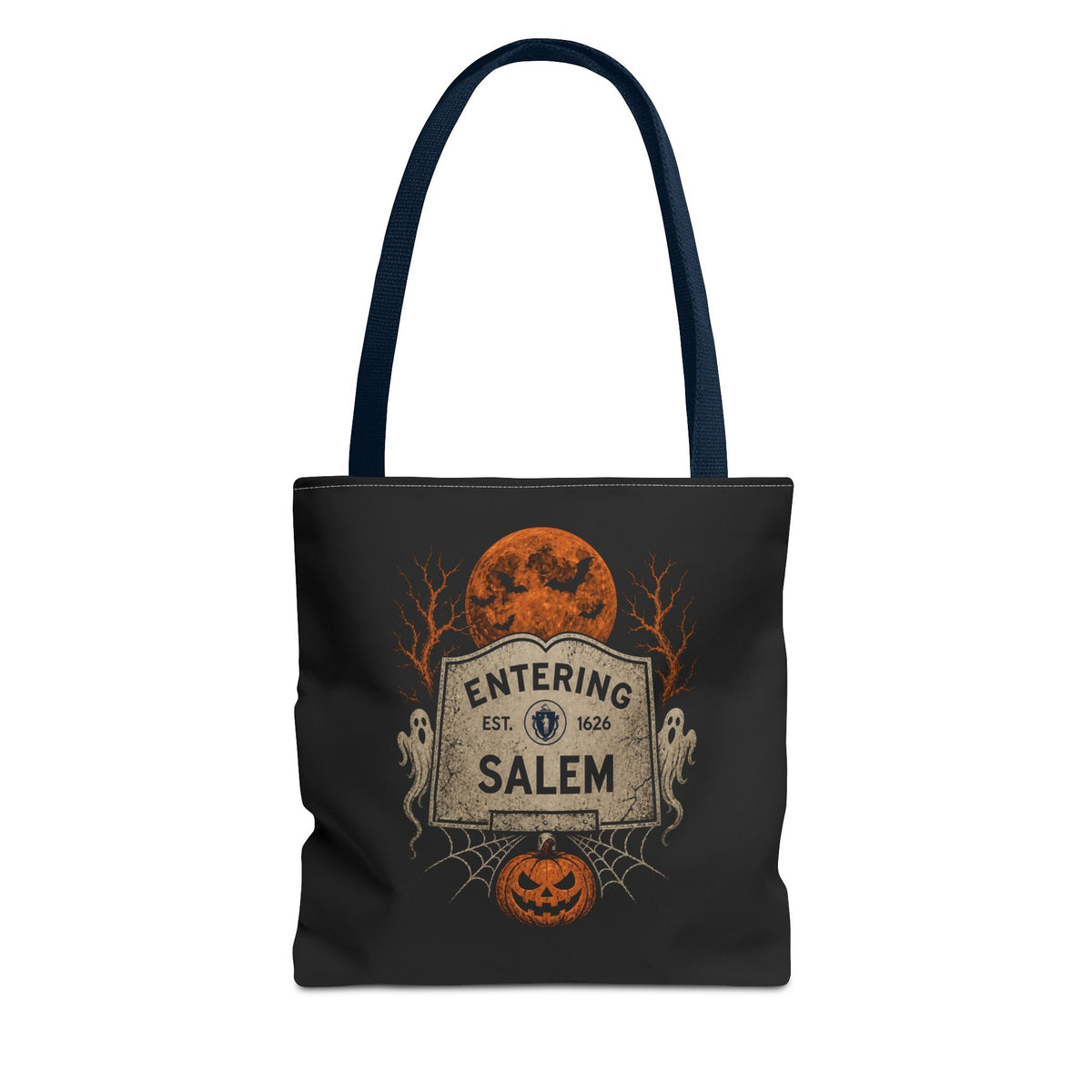Halloween Entering Salem Tote Bag (AOP)