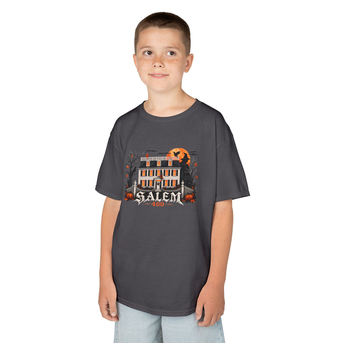 Salem 400 Ropes Mansion - Kids Heavy Cotton™ Tee