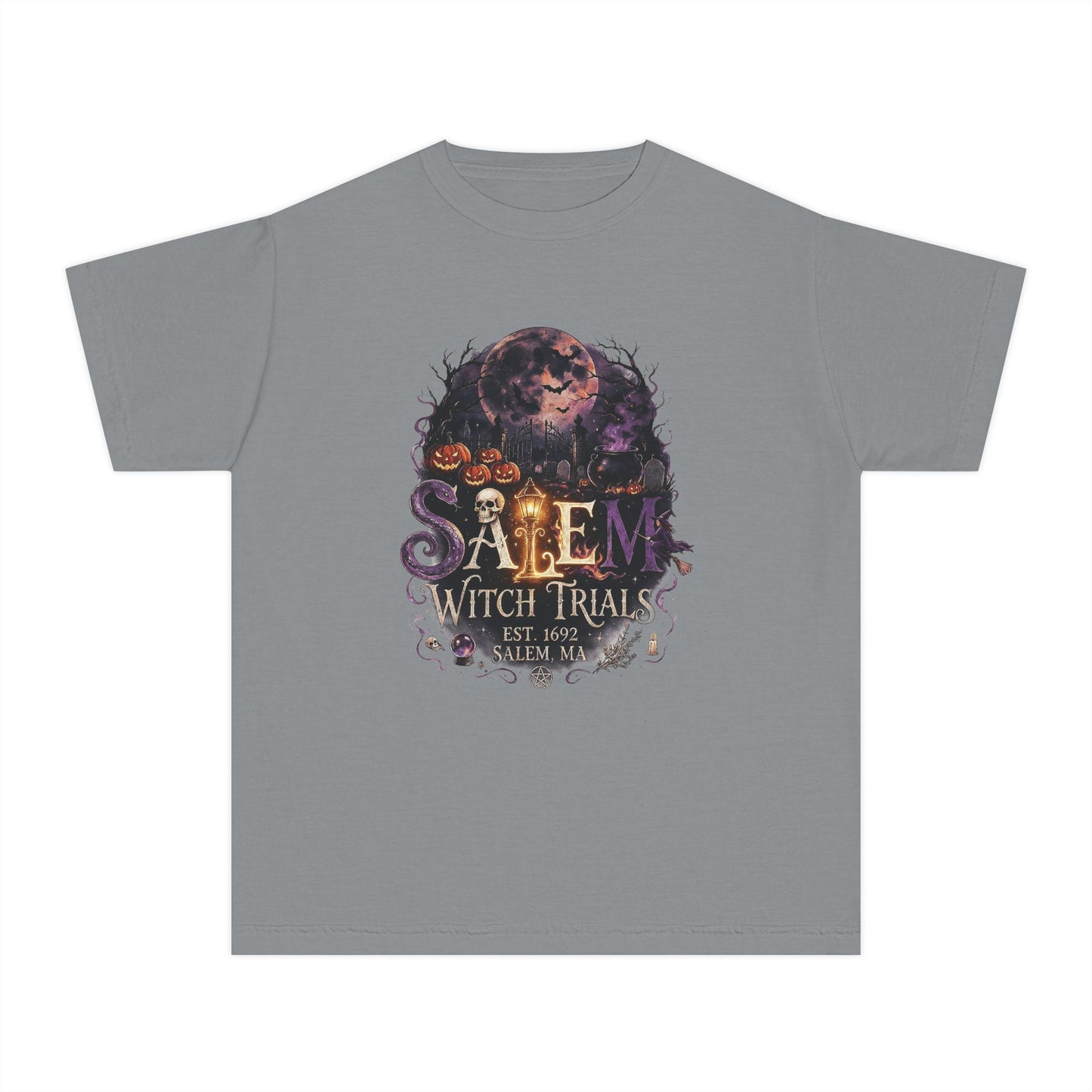 SALEM WITCH TRIALS Youth Midweight Tee