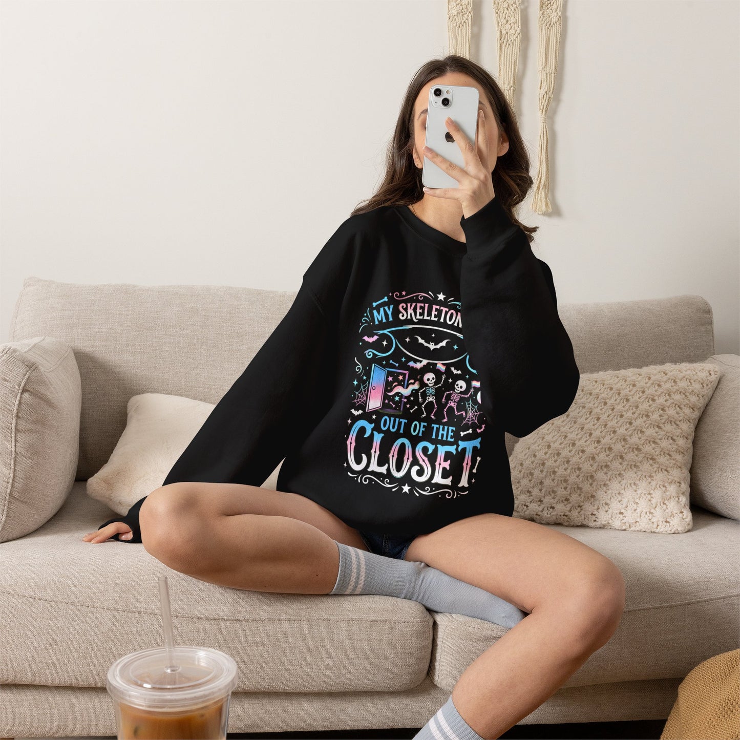 TRANS PRIDE Unisex Heavy Blend™ Crewneck Sweatshirt