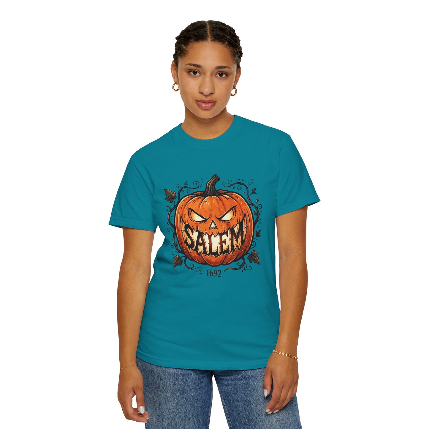 SALEM SMILE Unisex Garment-Dyed T-shirt