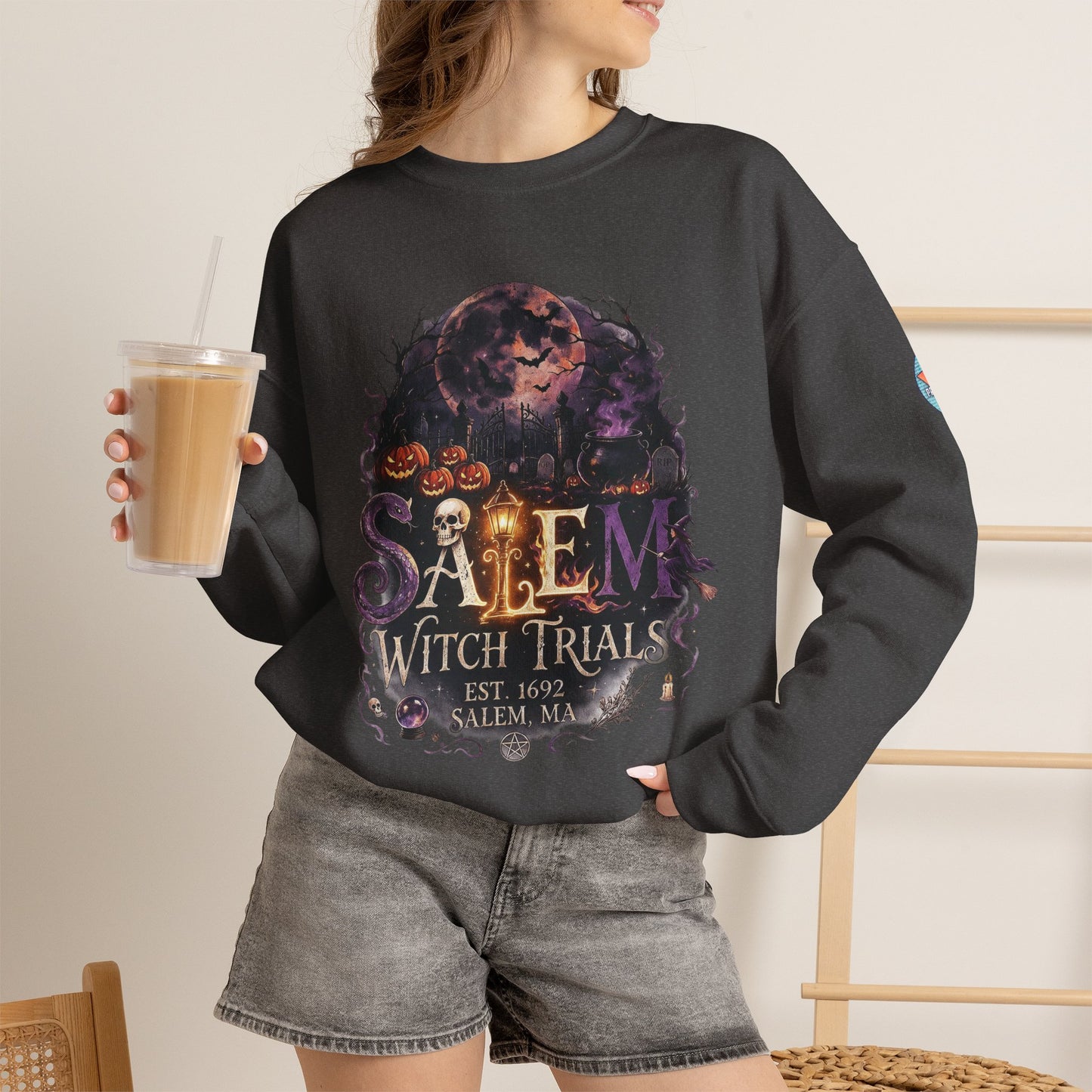 SALEM WITCH TRIALS Unisex Heavy Blend™ Crewneck Sweatshirt