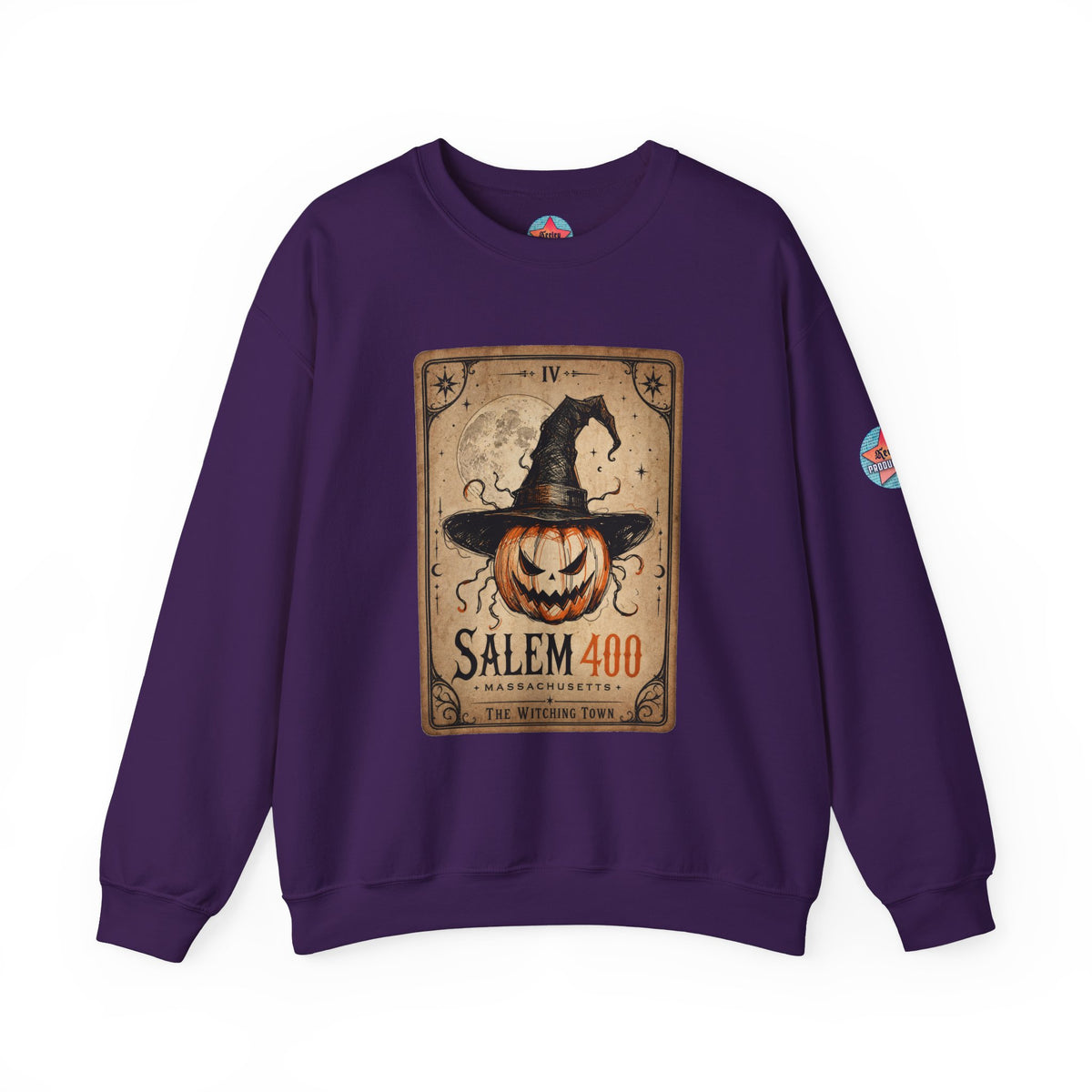 PUNKIN TAROT Unisex Heavy Blend™ Crewneck Sweatshirt – alternate view | SalemFootsteps