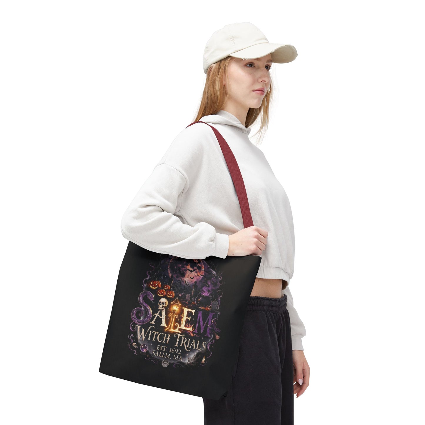SALEM WITCH TRIALS Tote Bag (AOP)