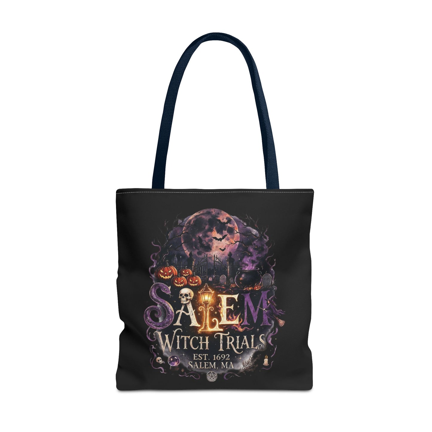SALEM WITCH TRIALS Tote Bag (AOP)